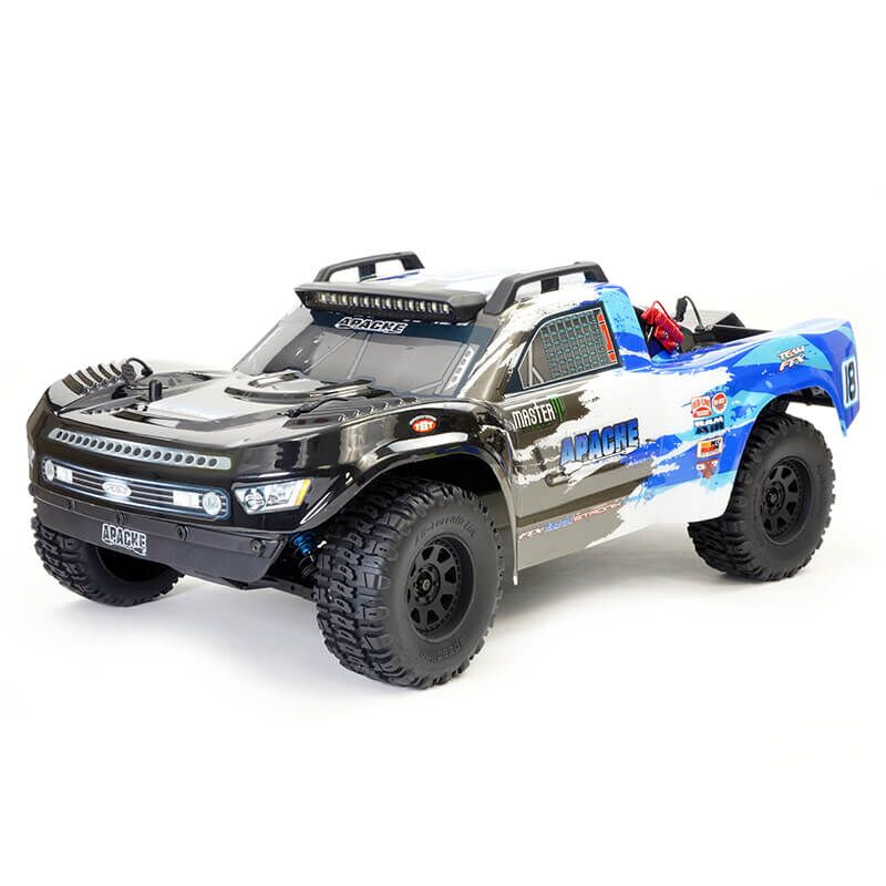FTX Apache 1/10 Truck EP Brushless 4WD RTR - Blue - Kings